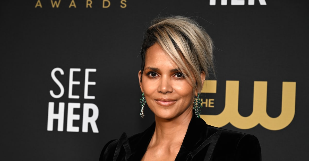 Halle Berry Shares Throwback To Famous Orange Bikini Moment Sports