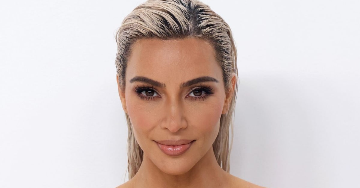 Kim Kardashian Looks Breathtaking In A Sheer White Bikini See The