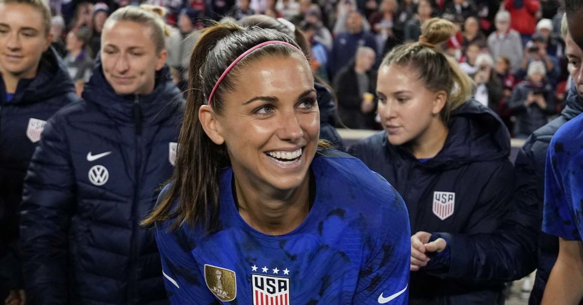 Alex Morgan USWNT Wish Men S Team Good Luck At World Cup But Fans Can   Alex Morgan 