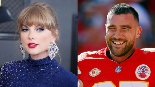 Taylor Swift and Travis Kelce