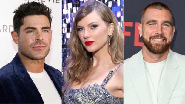 Zac Efron, Taylor Swift and Travis Kelce