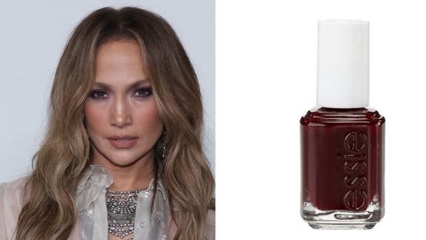 Jennifer Lopez and Essie nail polish