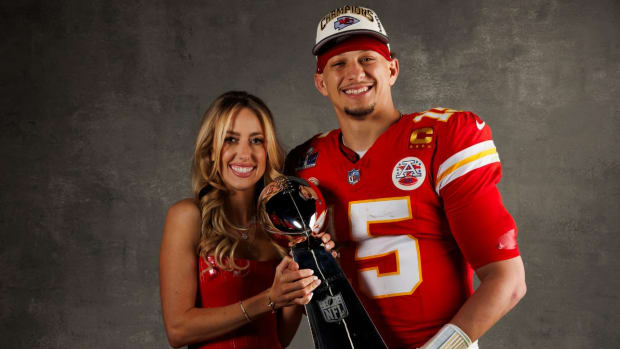 Brittany and Patrick Mahomes