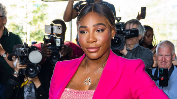 Serena Williams attends New York Fashion Week.