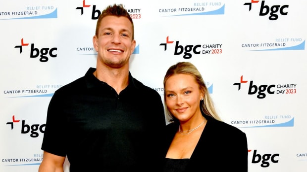 Rob Gronkowski and Camille Kostek