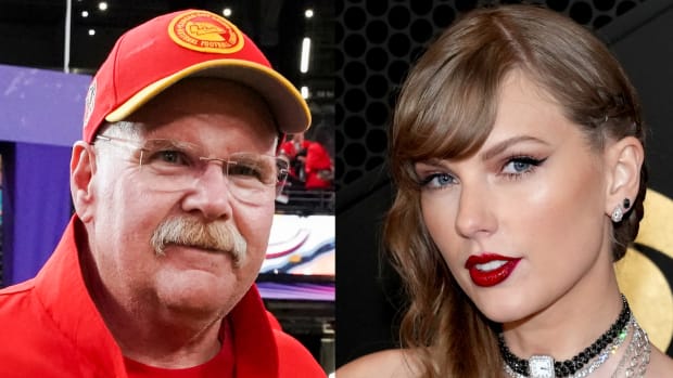 Andy Reid and Taylor Swift