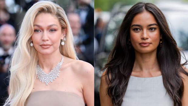 Gigi Hadid and Kelsey Merritt.