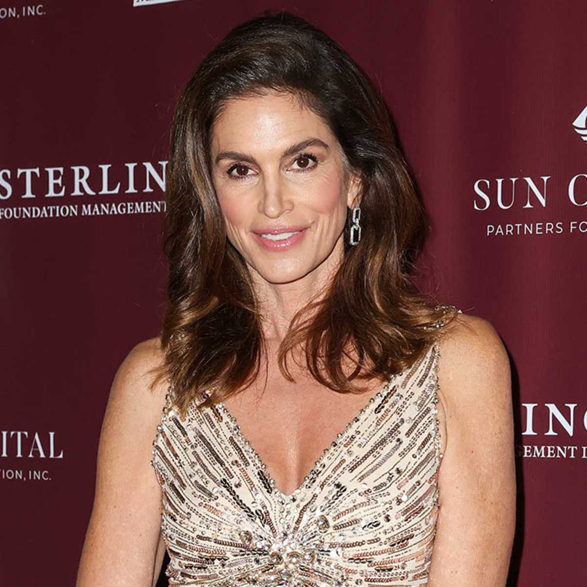 Cindy Crawford Shares Iconic Red Dress Throwback Pics From 1991