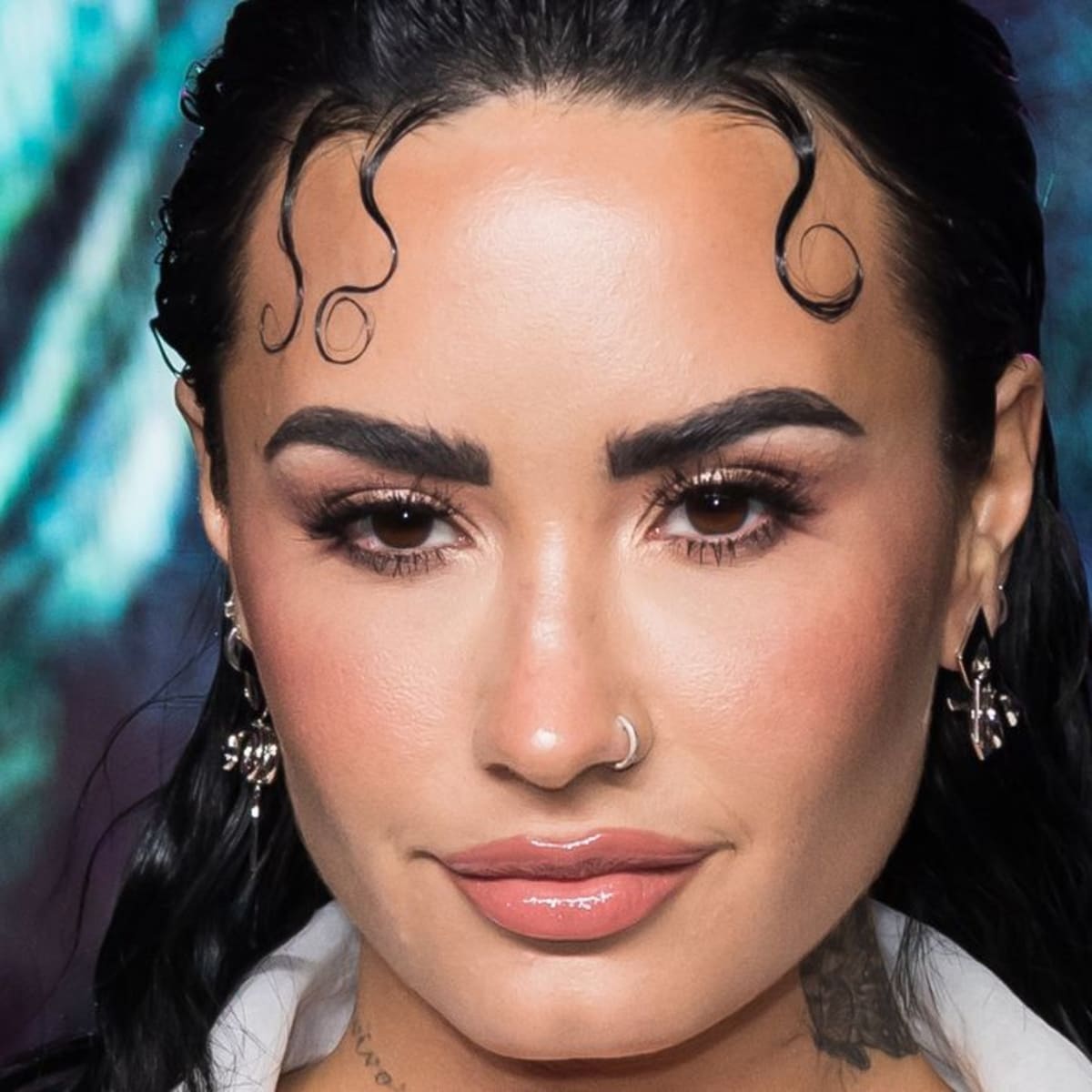 Demi lovato outlet hoop earrings