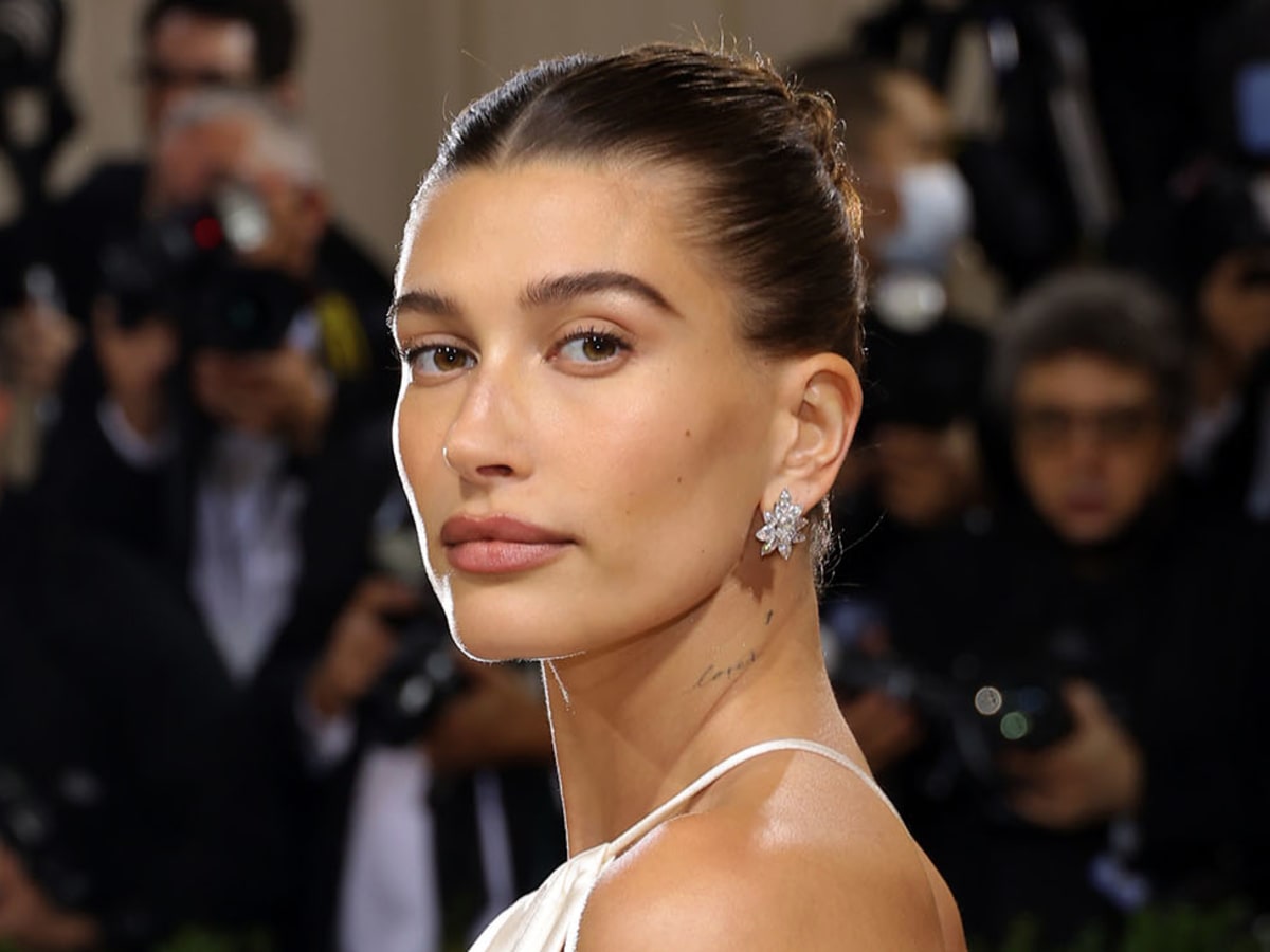 Hailey Bieber's Found The Perfect Vintage Slip Dress For Summer