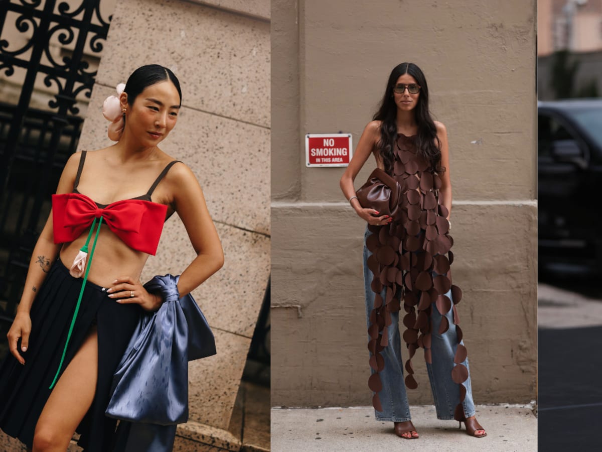 Missed NY Fashion Week? Check out the greens, fringe and retro styles from  your sofa