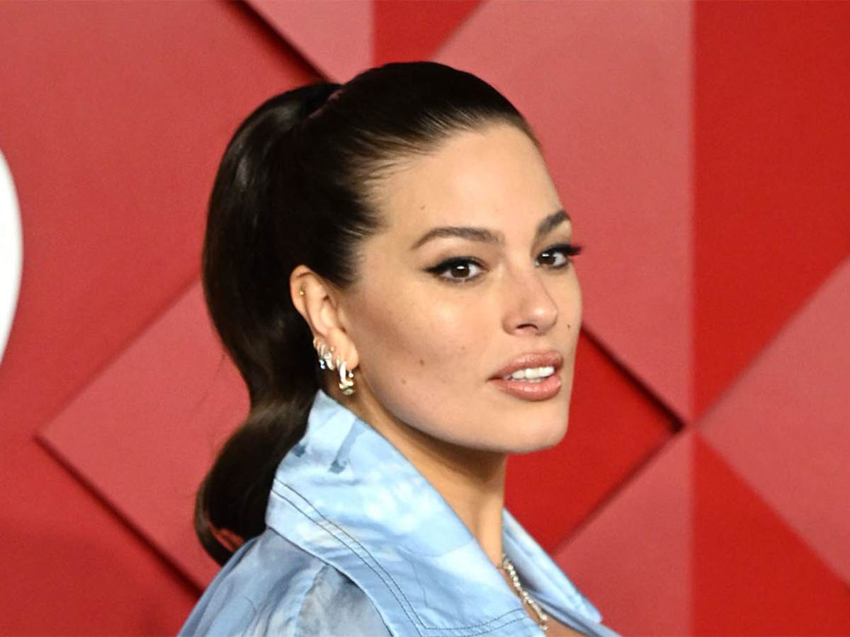 Ashley graham clearance blue dress