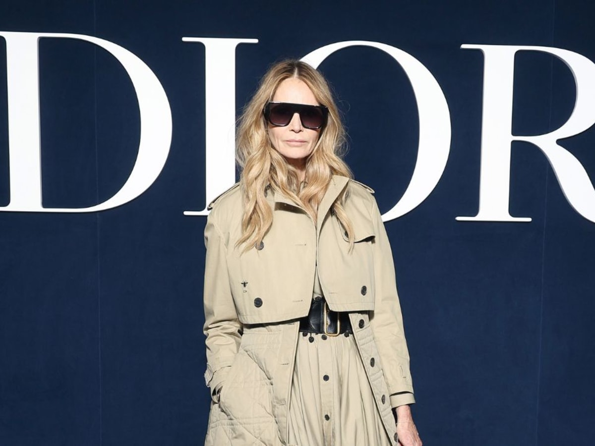 Elle Macpherson Is Picture Perfect Chic at Dior s Paris Fashion