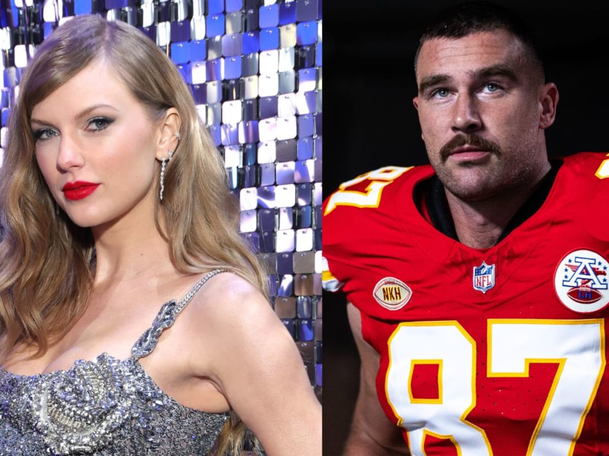 Travis Kelce's Barber Just Broke the Internet With This Sweet Kissing Photo  of the Chiefs Player and Taylor Swift si_lifestyle