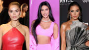 Brooks Nader, Kim Kardashian and Olivia Culpo.