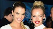 Hailey Clauson and Hannah Ferguson