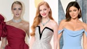 Cara Delevingne, Jessica Chastain and Monica Barbaro.