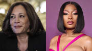 Kamala Harris and Megan Thee Stallion.