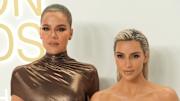 Khloe and Kim Kardashian
