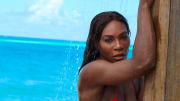 Serena Williams was photographed by Emmanuelle Hauguel in Turks and Caicos.