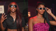 Flau’jae Johnson and Angel Reese. 