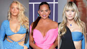 Camille Kostek, Chrissy Teigen and Heidi Klum.