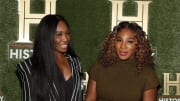Venus Williams and Serena Williams attend HISTORYTalks in Washington, DC. 