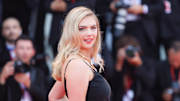 Kate Upton walks the red carpet ahead of the "Marriage Story" screening during the 76th Venice Film Festival.
