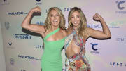 Denise Austin and Katie Austin during the Sports Illustrated Swim show at the W South Beach.