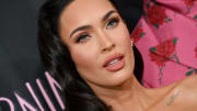 Megan Fox attends the world premiere of “Good Mourning” in Beverly Hills, Calif. 