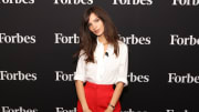  Emily Ratajkowski attends the 10th Annual Forbes Power Women's Summit in New York City. 