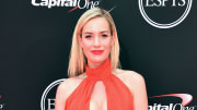Golfer Paige Spiranac attends the 2018 ESPYS at Microsoft Theater. 