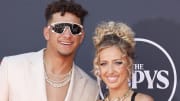 Brittany and Patrick Mahomes