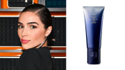 Olivia Culpo and Oribe Supershine Light Moisturizing Cream.