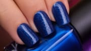Blue nails