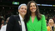 Megan Rapinoe and Sue Bird
