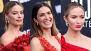 Margot Robbie, Mandy Moore and Emily Blunt.