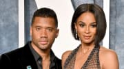 Russell Wilson and Ciara