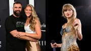 Jason Kelce, Kylie Kelce and Taylor Swift