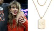 Taylor Swift and WEAR by Erin Andrews necklace