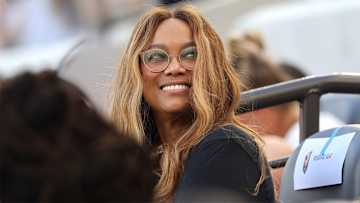 Tyra Banks attends a game between the Chicago Red Stars and Angel City FC.