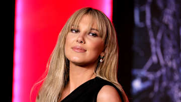 Millie Bobby Brown attends Netflix’s “Stranger Things” Season 4 New York premiere.