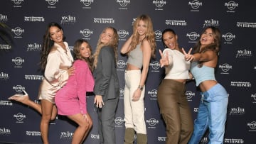 Sports Illustrated Swimsuit models attend an event celebrating the launch of The Swimfluencer Network.