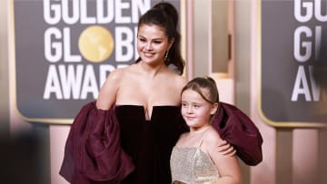 Selena Gomez and Gracie Elliot Teefey attended the 80th Annual Golden Globe Awards.