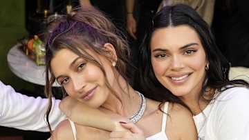 Hailey Bieber and Kendall Jenner.