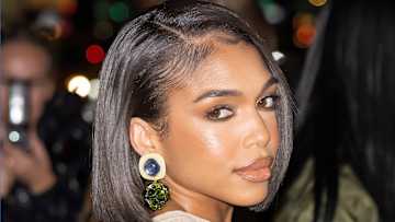Lori Harvey attended the Tory Burch fall-winter 2023 New York Fashion Week show.