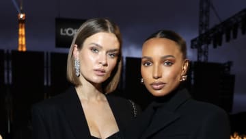 Josephine Skriver and Jasmine Tookes.