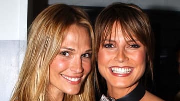 Molly Sims and Heidi Klum