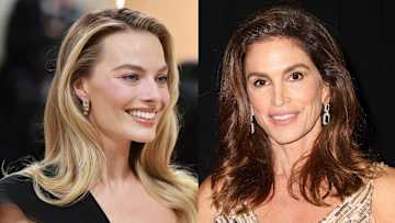 Margot Robbie and Cindy Crawford.