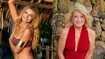 Paulina Porizkova and Martha Stewart.